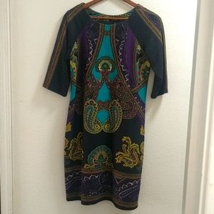 Snap   Dress 3/4 Sleeves Size XL .Great Condition